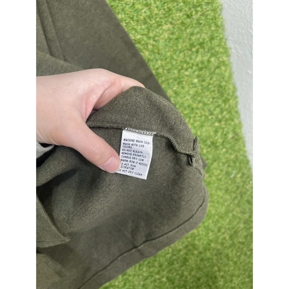 Polo Ralph Lauren Sweater Mens Pullover 1/4 Zip Quarter Green Pony Size 3XL Tall